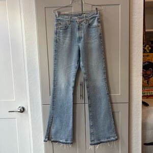 AG Adriano Goldschmied Light Blue Women Jeans